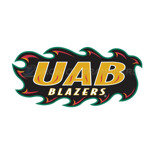 UAB Blazers Logo T-shirts Iron On Transfers N6632